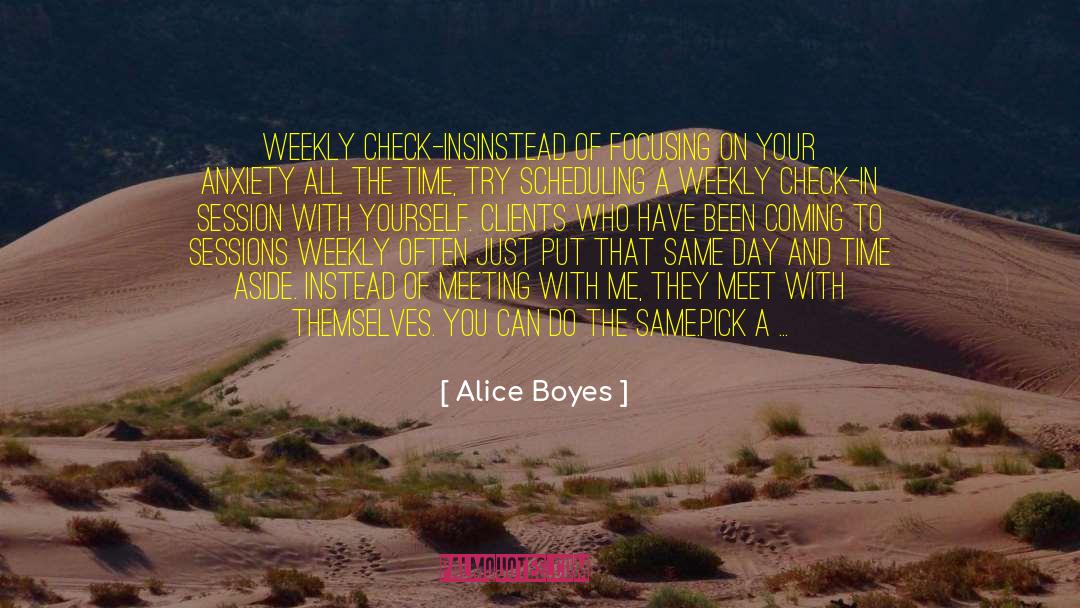 Best Time Of Life quotes by Alice Boyes