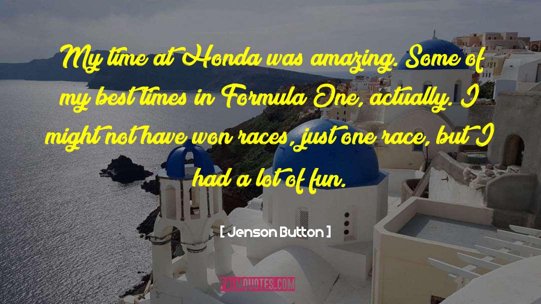 Best Times quotes by Jenson Button