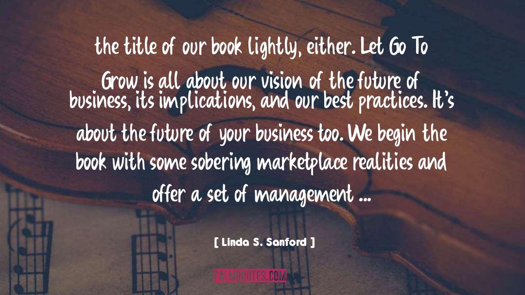 Best Title Of The Year quotes by Linda S. Sanford