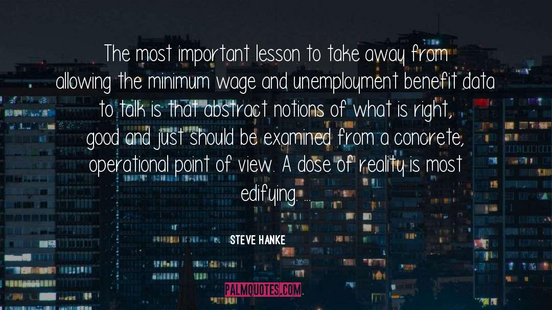 Best View quotes by Steve Hanke