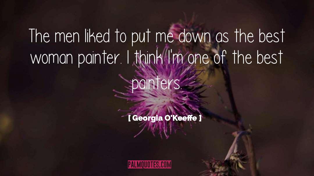 Best Woman quotes by Georgia O'Keeffe