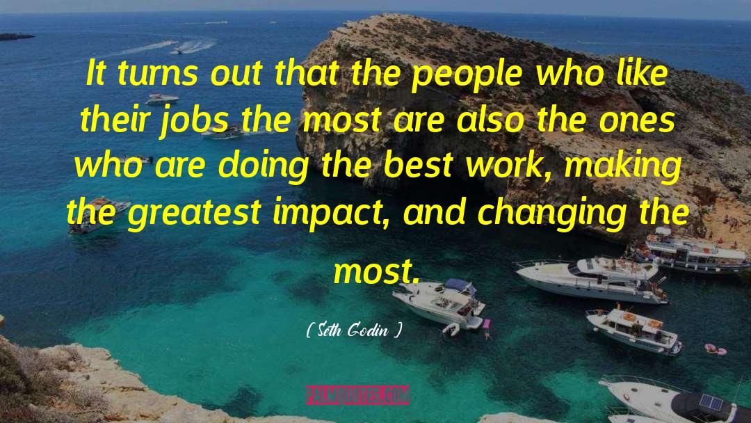 Best Work quotes by Seth Godin