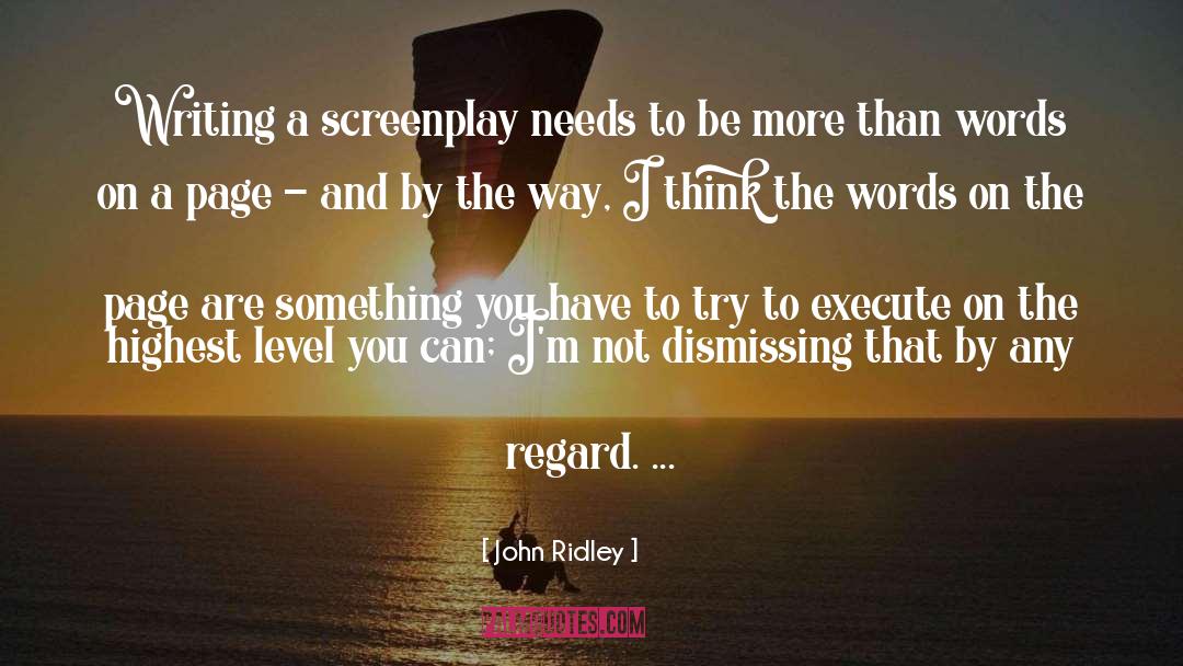 Best Writing quotes by John Ridley