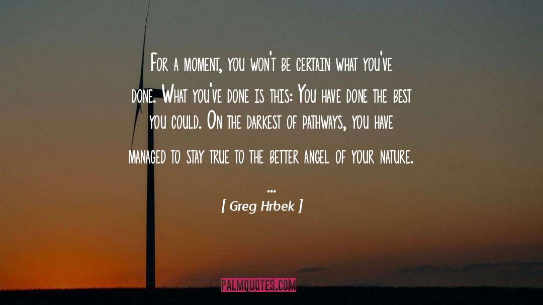 Best You quotes by Greg Hrbek