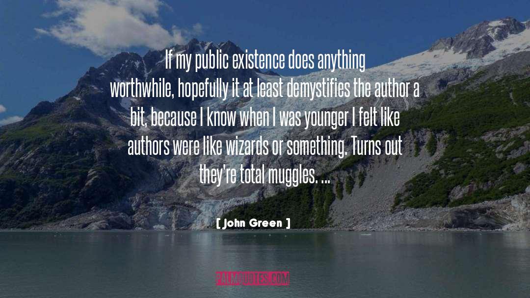 Bestseller Author quotes by John Green