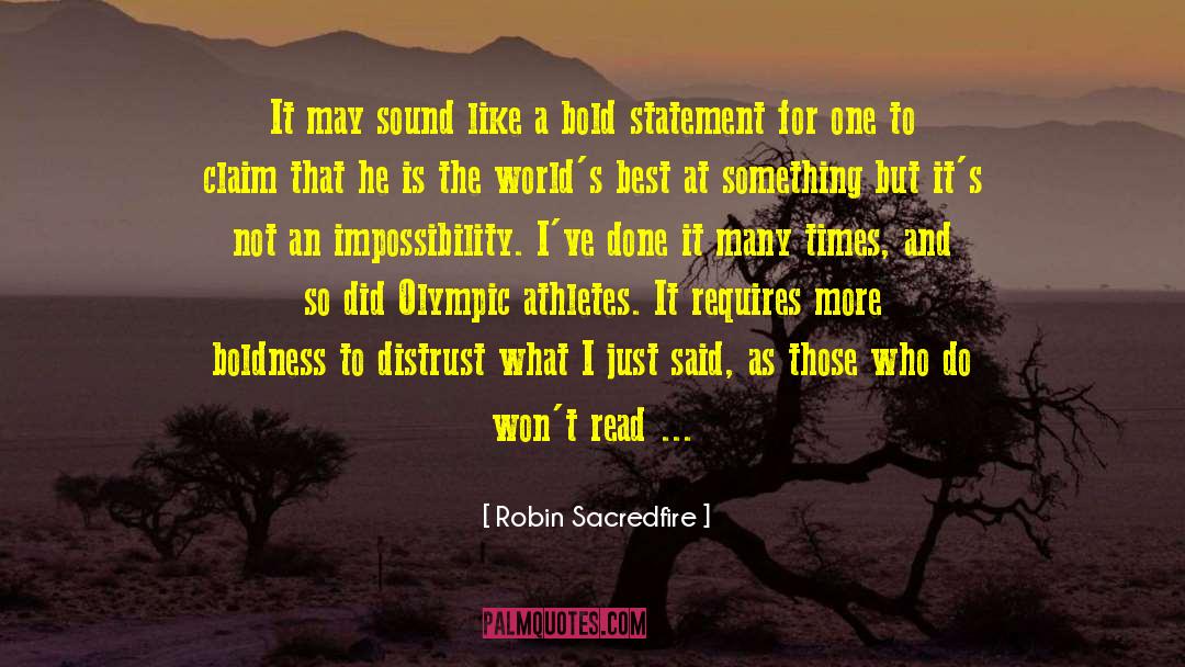 Bestsellers quotes by Robin Sacredfire
