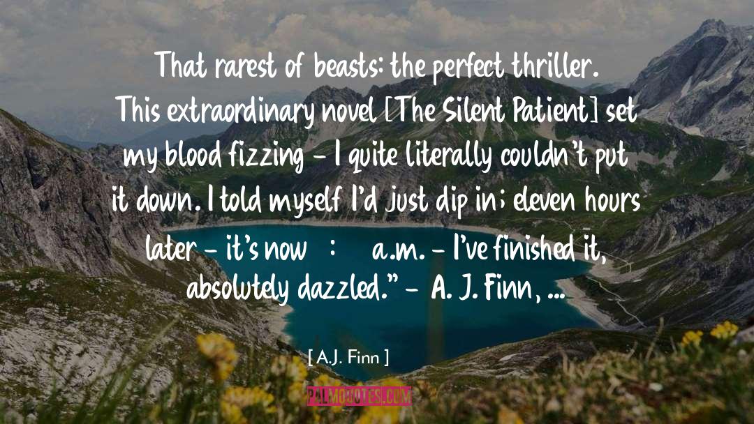 Bestselling Author Arpit Vageria quotes by A.J. Finn