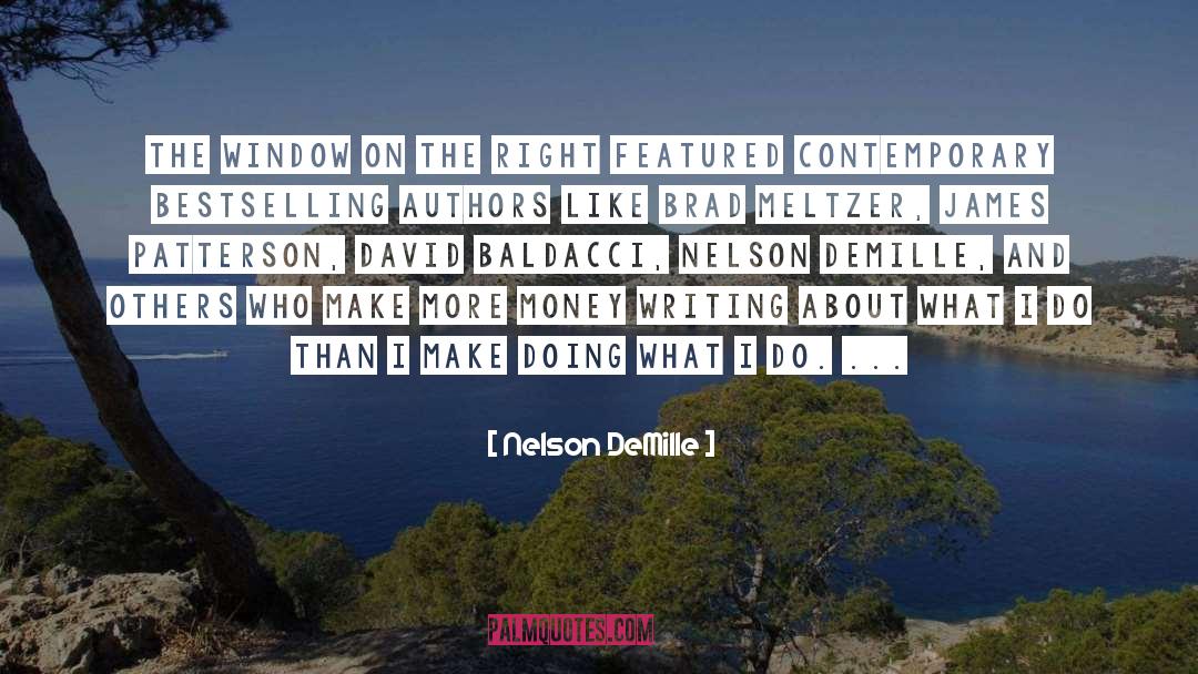 Bestselling Authors quotes by Nelson DeMille