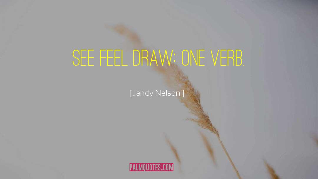 Besuchen Verb quotes by Jandy Nelson