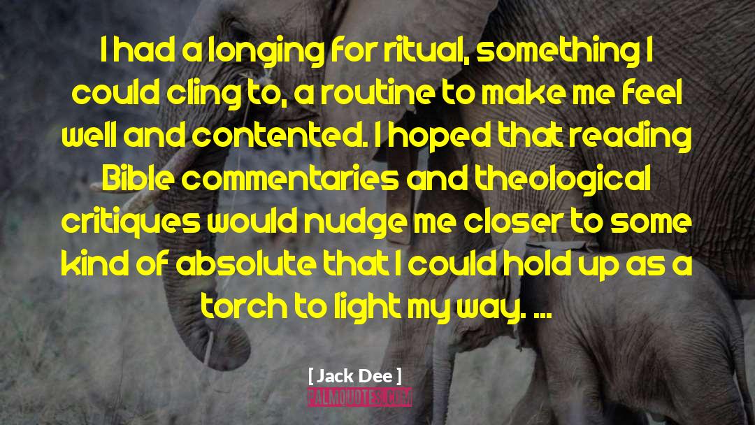 Beta Reading quotes by Jack Dee