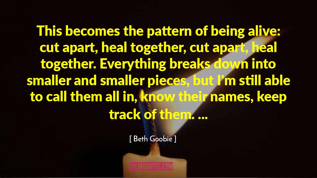 Beth And Isaiah quotes by Beth Goobie