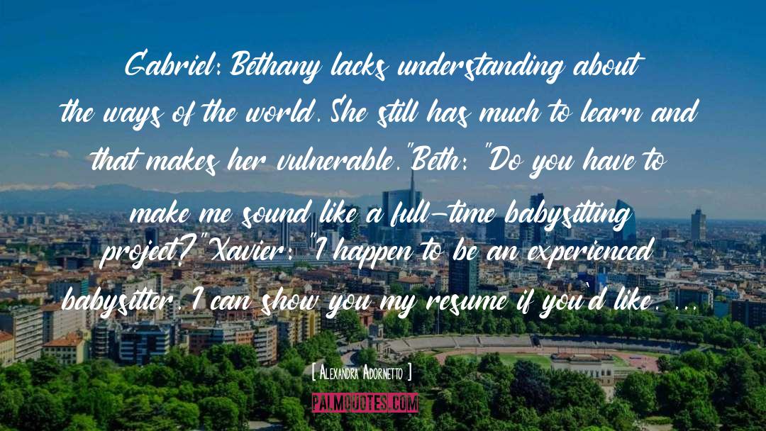 Bethany quotes by Alexandra Adornetto