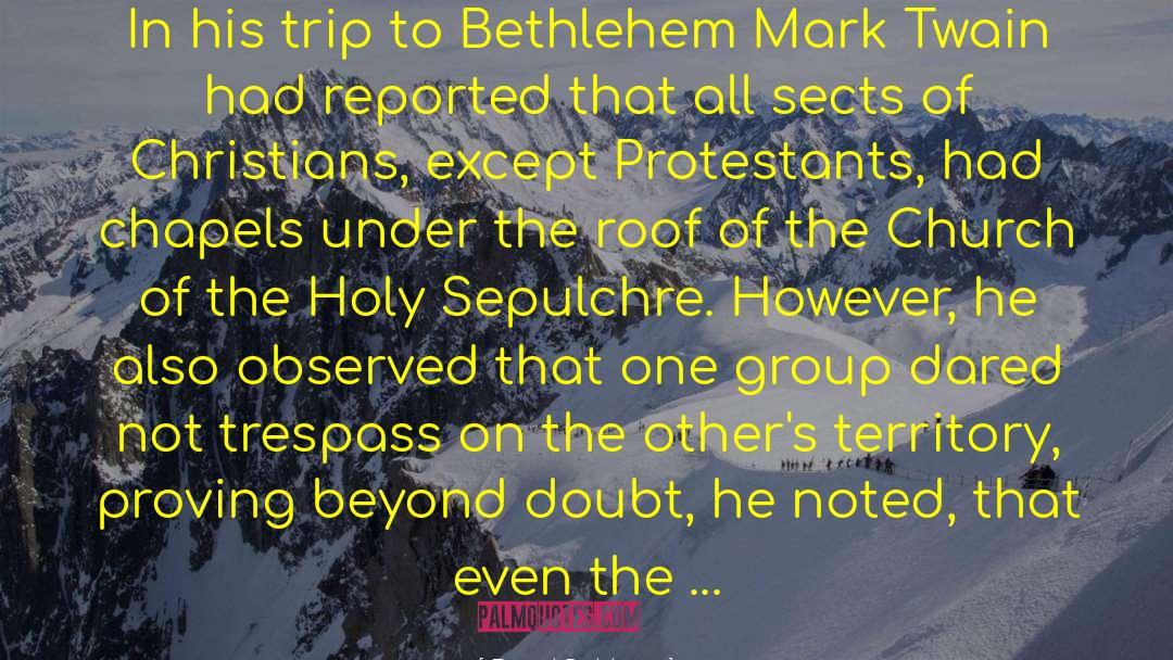 Bethlehem quotes by David Baldacci