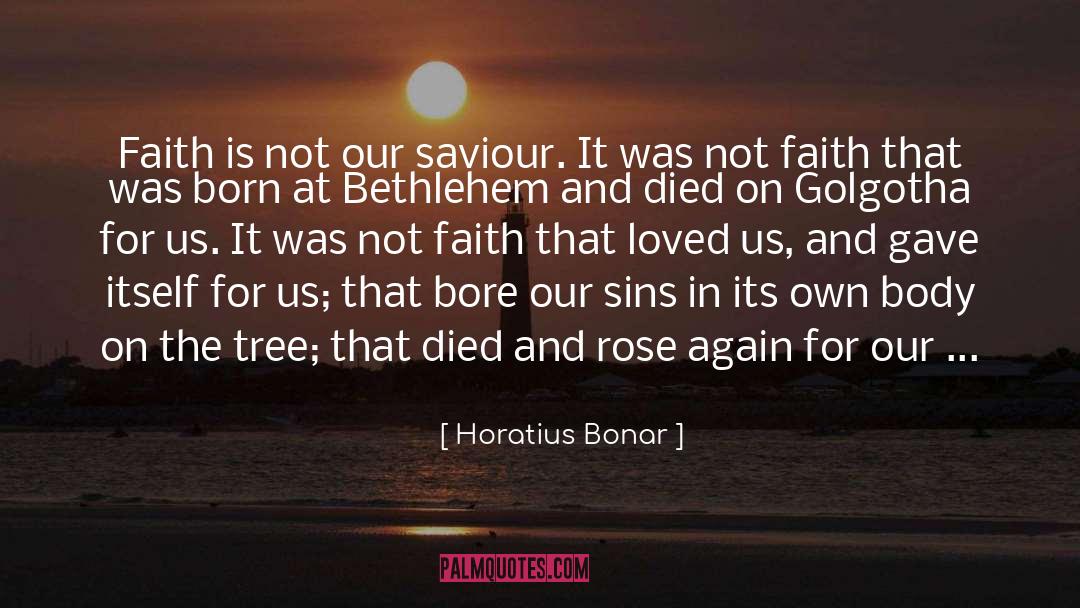 Bethlehem quotes by Horatius Bonar