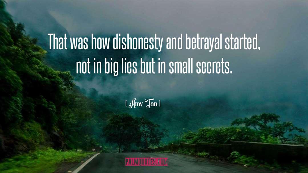 Betrayal quotes by Amy Tan
