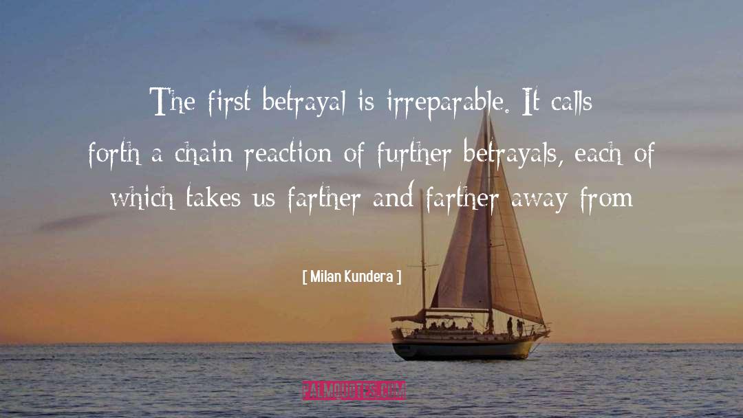 Betrayals quotes by Milan Kundera