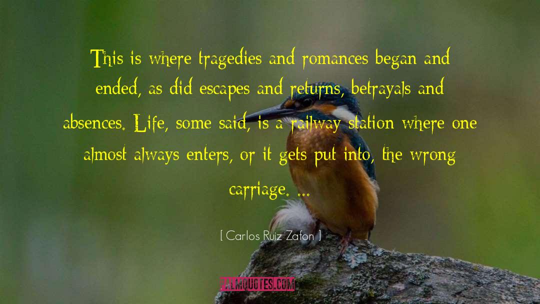 Betrayals quotes by Carlos Ruiz Zafon