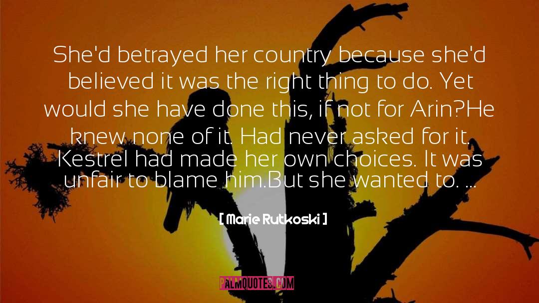 Betrayed quotes by Marie Rutkoski