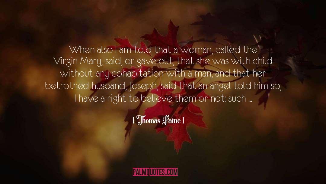 Betrothed quotes by Thomas Paine