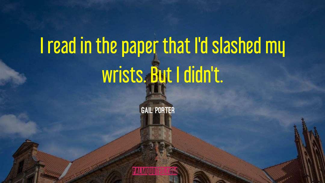Bette Porter quotes by Gail Porter