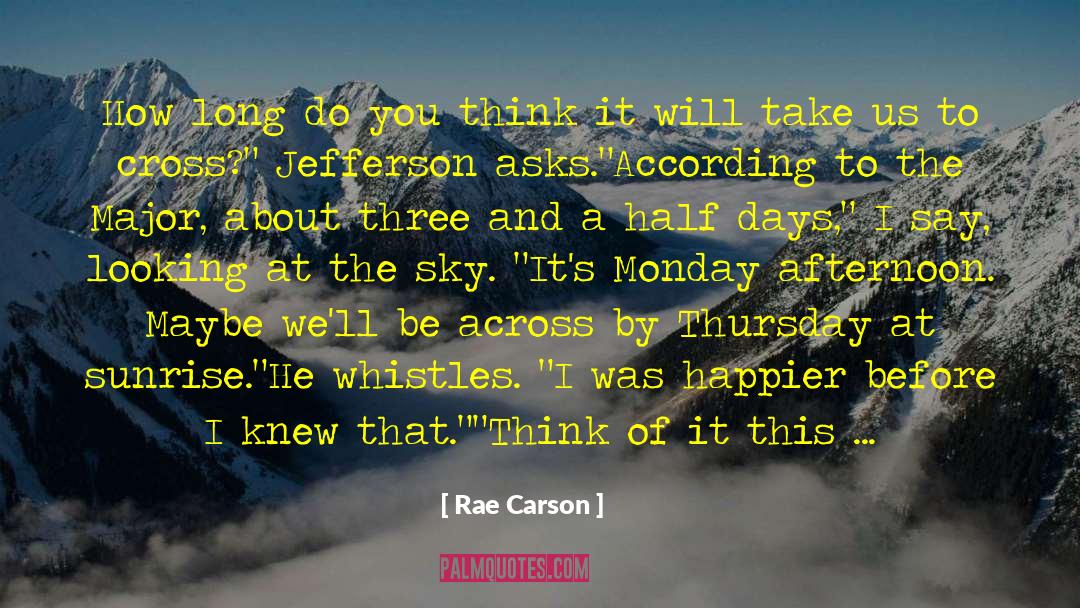 Better Days quotes by Rae Carson