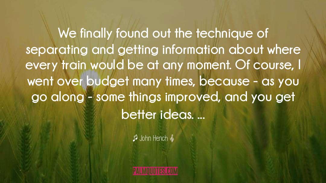 Better Ideas quotes by John Hench