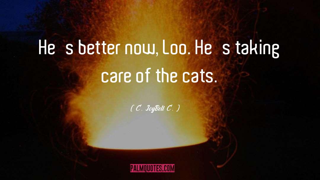 Better Now quotes by C. JoyBell C.