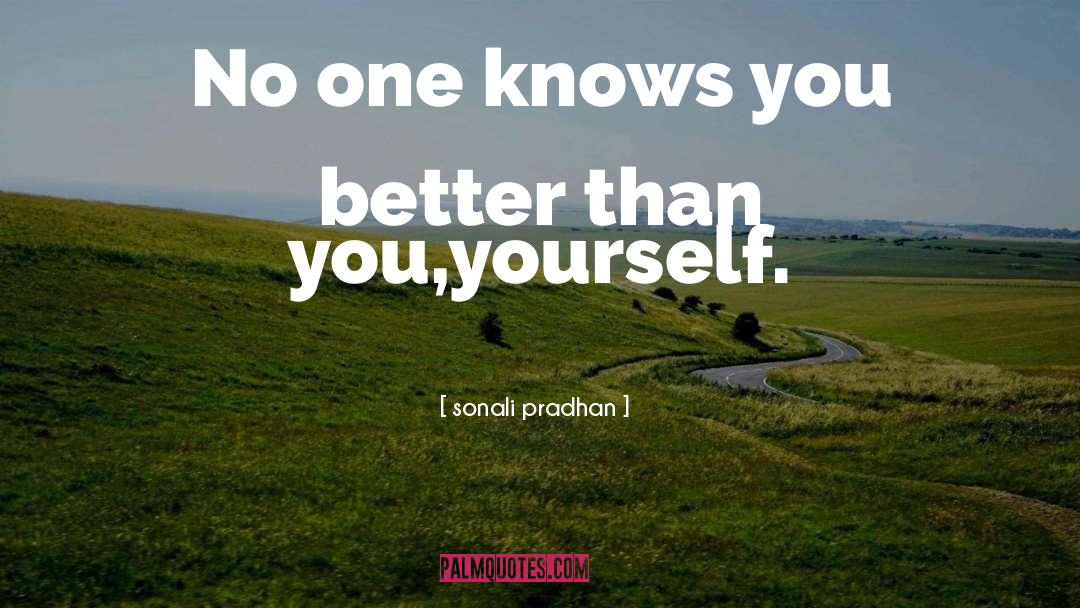 Better Than You quotes by Sonali Pradhan