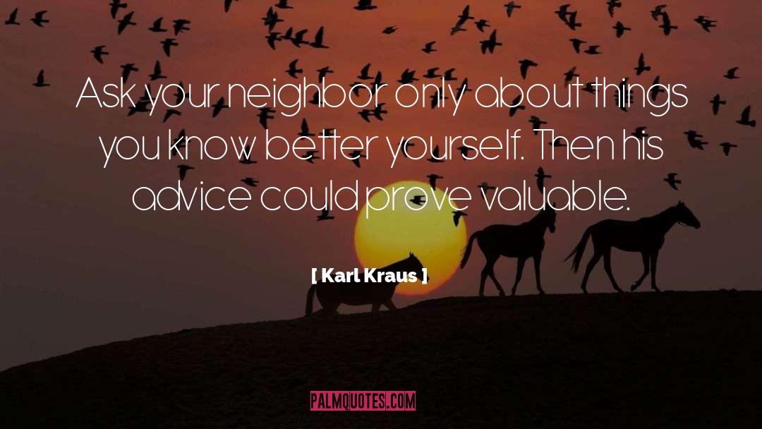 Better Yourself quotes by Karl Kraus