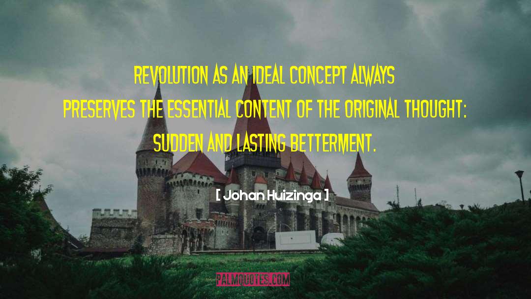 Betterment quotes by Johan Huizinga