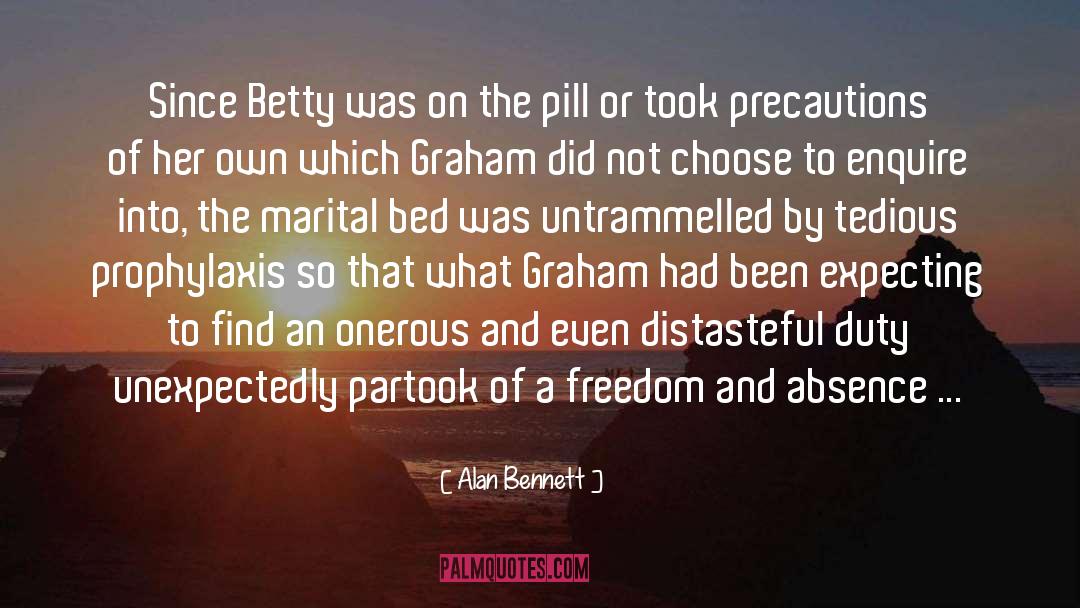 Betty Crocker quotes by Alan Bennett