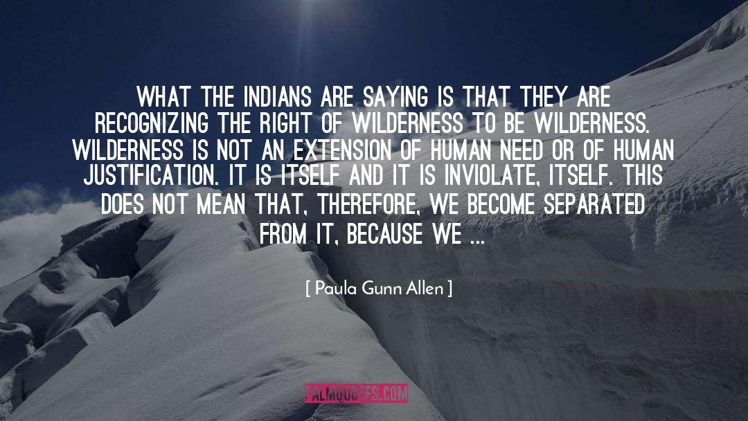 Between States quotes by Paula Gunn Allen
