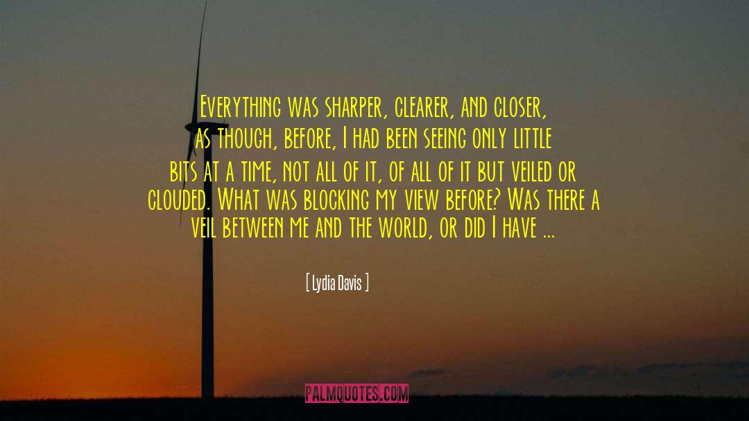 Between Storms quotes by Lydia Davis