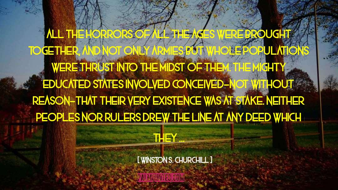 Between The Lines quotes by Winston S. Churchill