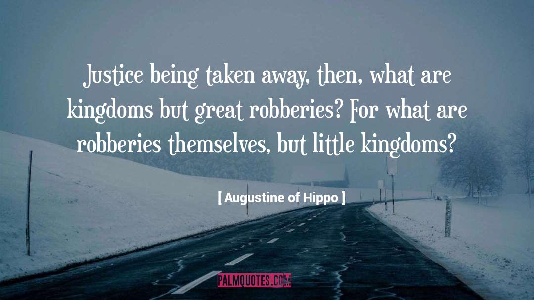 Between Two Kingdoms Quote quotes by Augustine Of Hippo