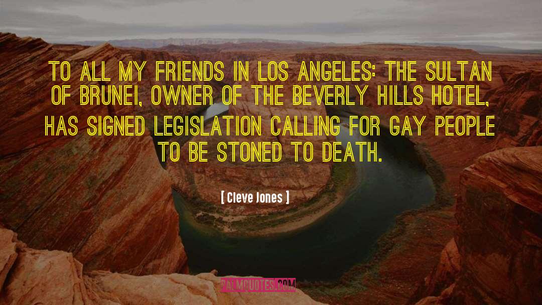 Bev Hills 90210 quotes by Cleve Jones