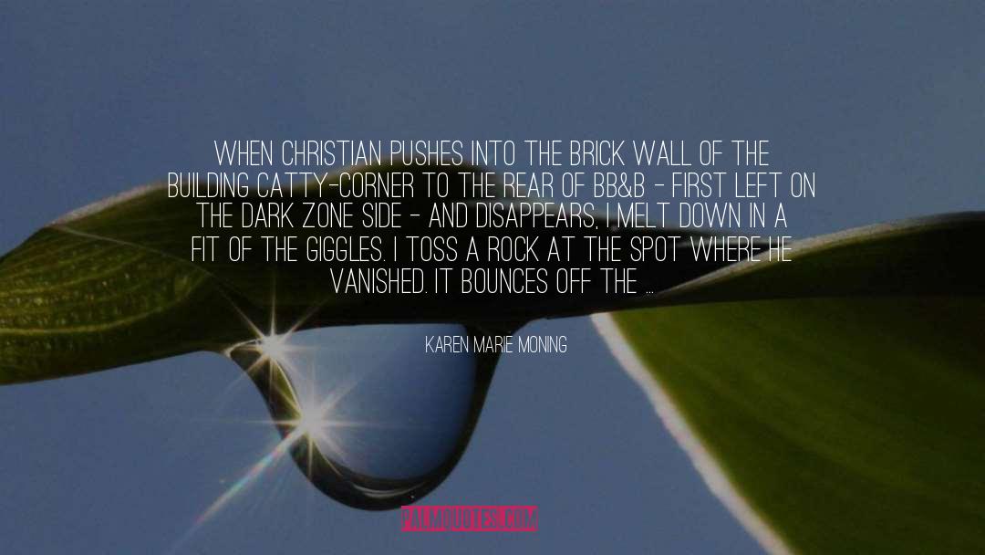 Beveled Wall quotes by Karen Marie Moning