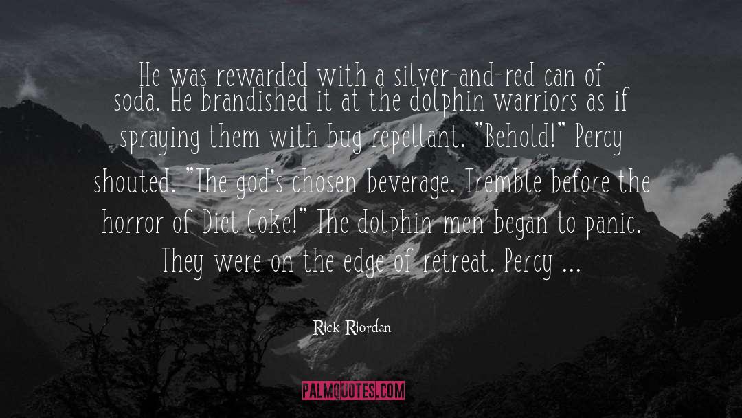 Beverage quotes by Rick Riordan