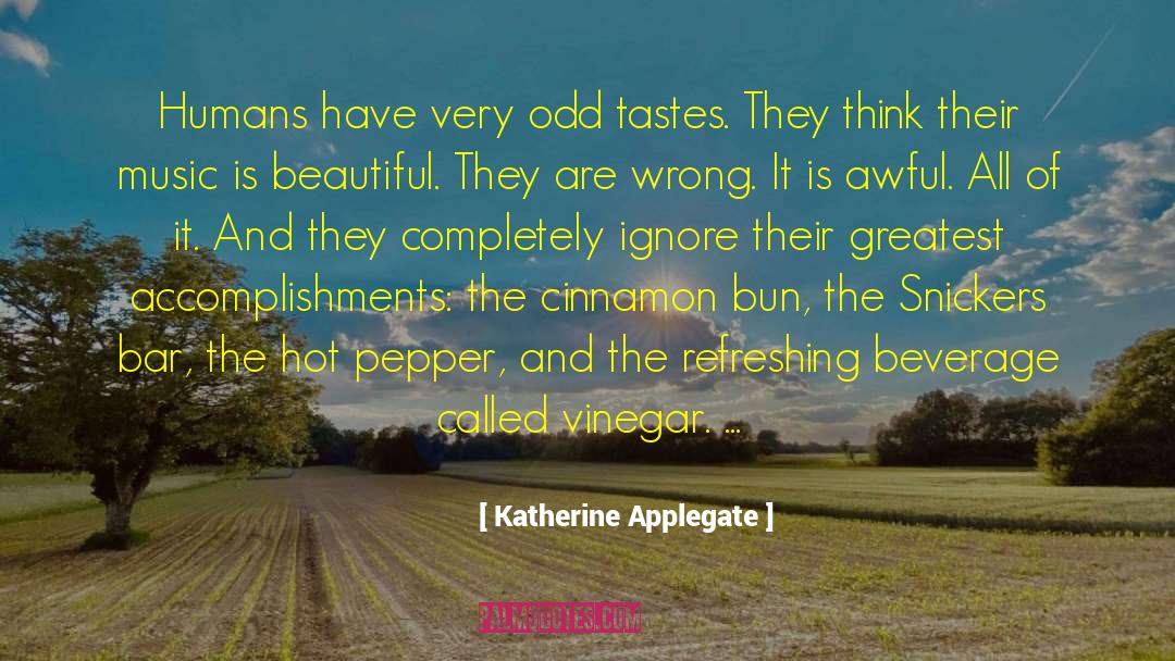 Beverage quotes by Katherine Applegate