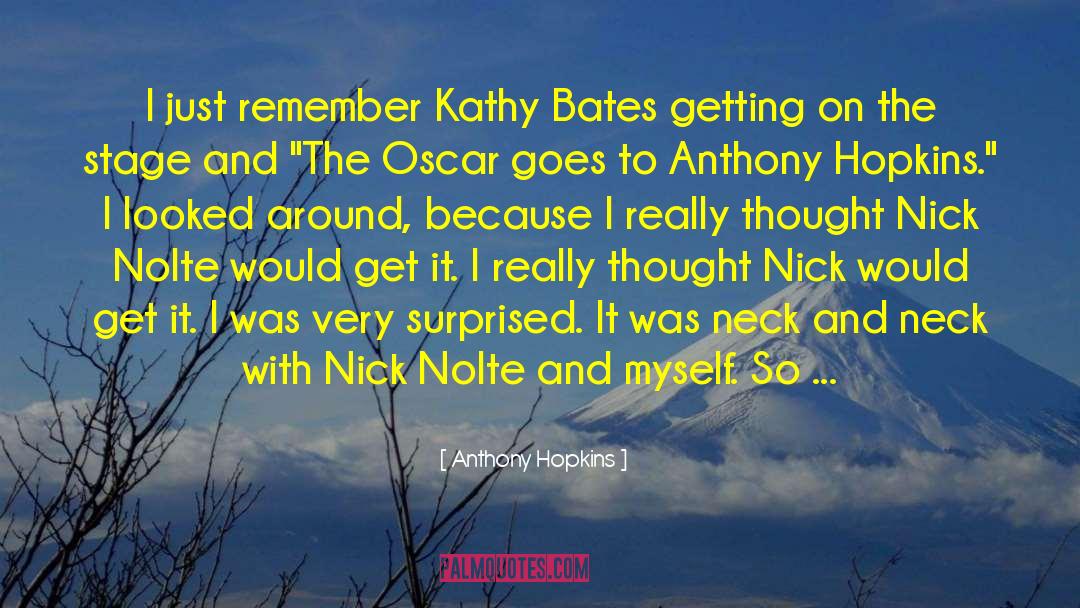 Beverlee Bates quotes by Anthony Hopkins