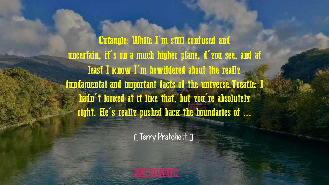 Bewildered quotes by Terry Pratchett