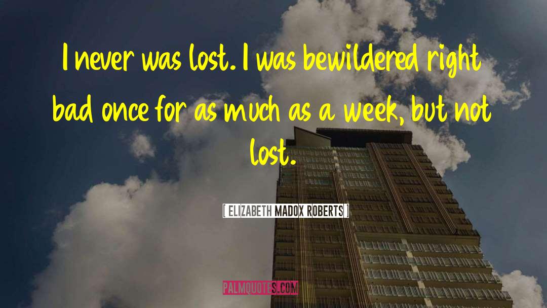 Bewildered quotes by Elizabeth Madox Roberts