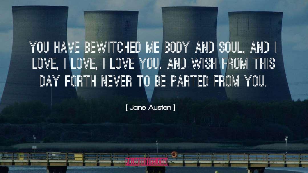 Bewitched quotes by Jane Austen