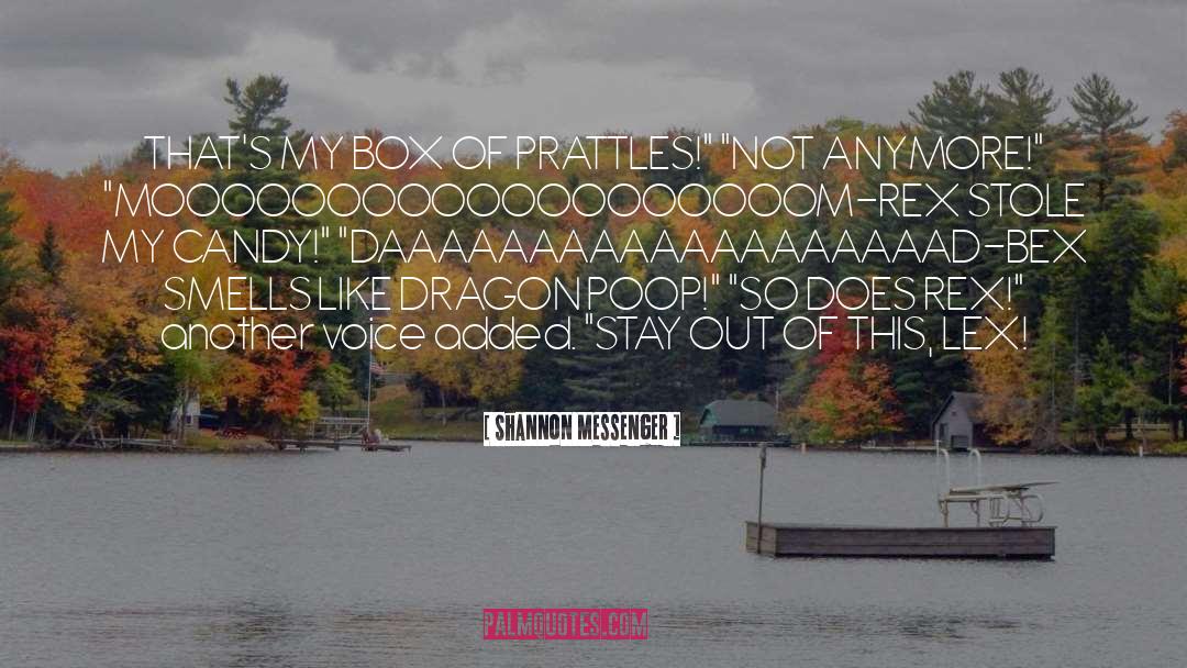 Bex quotes by Shannon Messenger