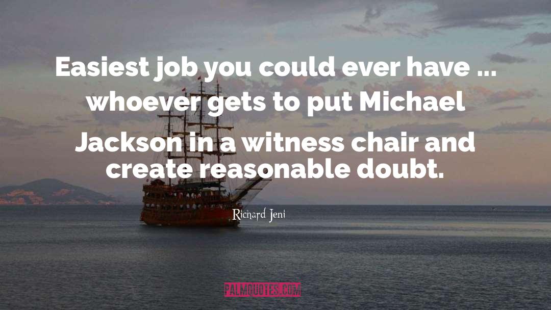 Beyond A Reasonable Doubt quotes by Richard Jeni