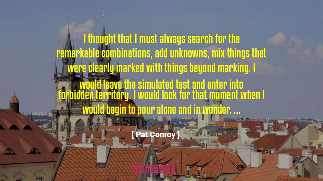 Beyond Biocentrism quotes by Pat Conroy