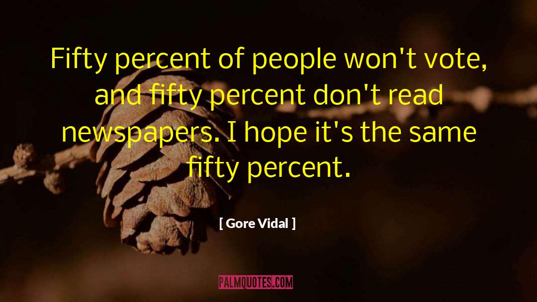 Beyond Fifty 19803 quotes by Gore Vidal