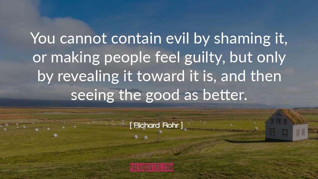 Beyond Good Evil quotes by Richard Rohr
