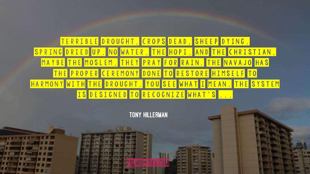 Beyond Love quotes by Tony Hillerman