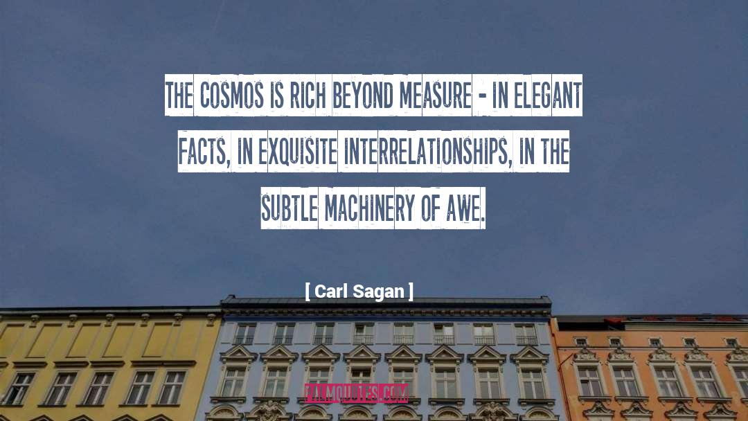 Beyond Measure quotes by Carl Sagan